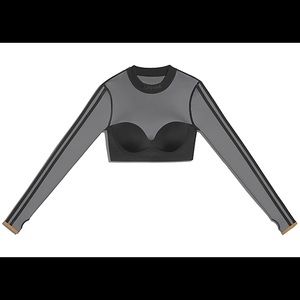 Ivy Park x Adidas Mesh Crop Top